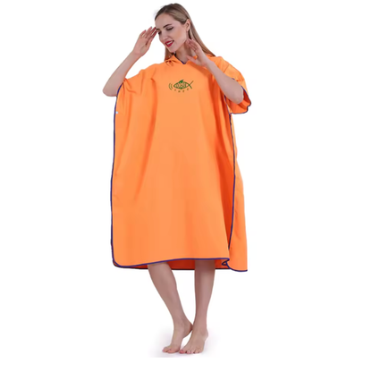 Hooded Beach Changing Poncho – Quick-Dry Sand-Free Towel